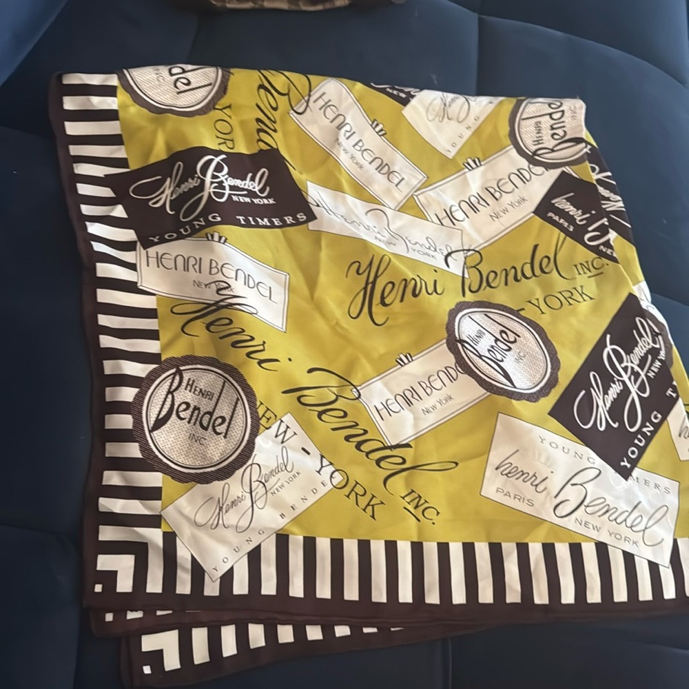 Henry Bendel silk scarf
